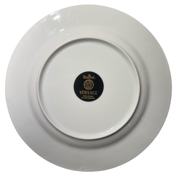 Versace by Rosenthal EUC Qty 1 “The Legend Of The Dragon” 10 1/2” Dinner Plate - Picture 5 of 7
